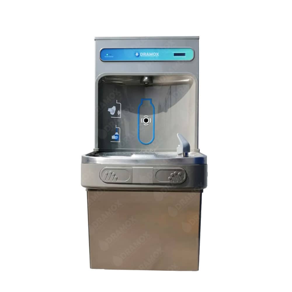 Bebedero de agua con llenador de botella
